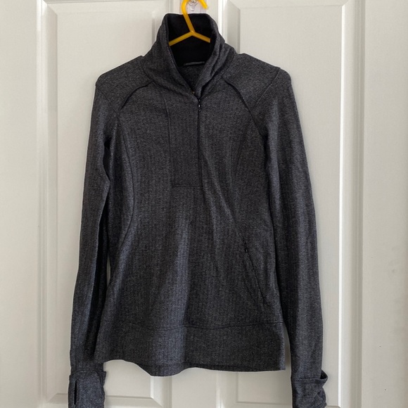 Lululemon Think Fast Pullover Herringbone - Picture 1 of 6